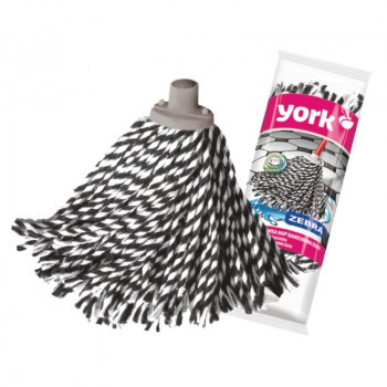 YORK Zebra vaihdettava moppipää