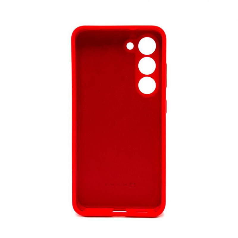 Evelatus Samsung Galaxy S23 nano-silikoni-kotelo Soft Touch TPU punainen
