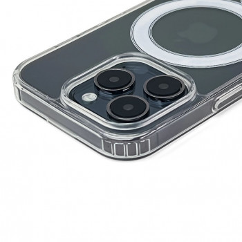 Hurtel Ultra Clear -kotelo MagSafe-yhteensopiva Samsung Galaxy S25 Edge - läpinäkyvä