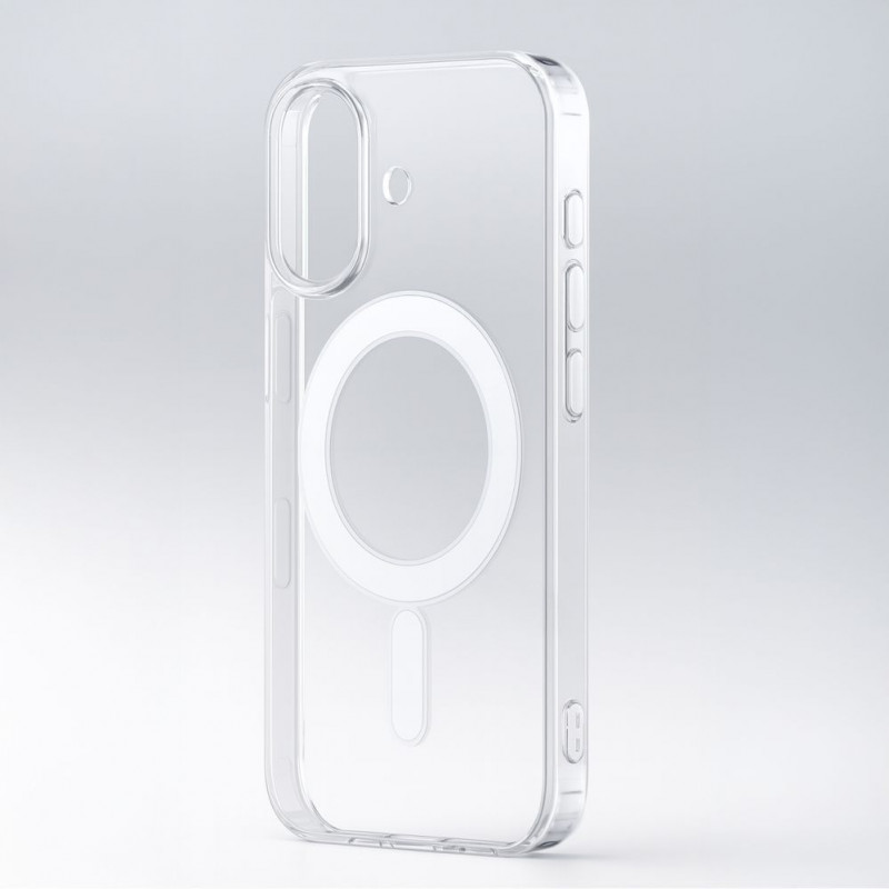 Hurtel Ultra Clear -kotelo MagSafe-yhteensopiva Samsung Galaxy S25 Edge - läpinäkyvä