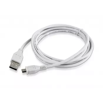 Gembird CCP-mUSB2-AMBM-6-W USB 2.0 A - Micro-USB B kaapeli, 1,8 m, valkoinen