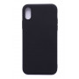 Evelatus Apple iPhone X/Xs Nano silikonikotelo Soft Touch TPU musta