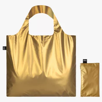 LOQI METALLIC kulta käsilaukku