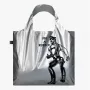LOQI Tom of Finland – Use a Rubber – hopeinen laukku