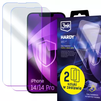 3mk Hardy ARC+ 4-kerroksinen näytönsuojakalvo Apple iPhone 14/14 Pro -laitteelle