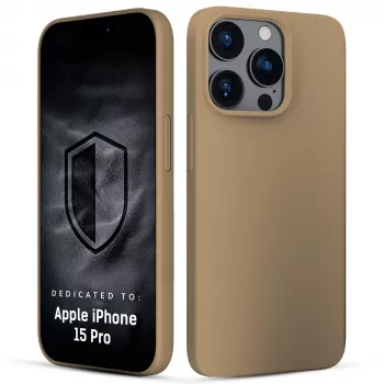 3mk Hardy Mellow MagCase kotelo Apple iPhone 15 Pro, kulta