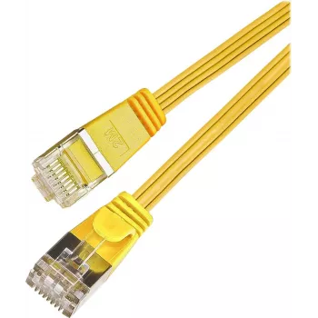 Wirewin Slim Cat6 U/FTP verkkokaapeli RJ45, 2 m, keltainen