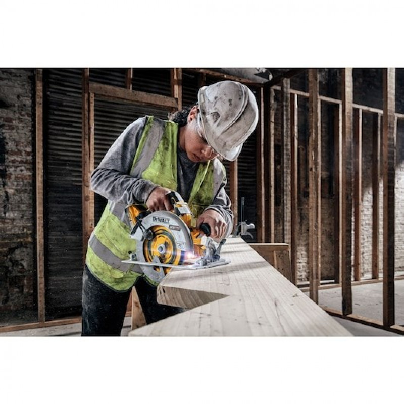 DeWALT DCS573H2T-QW kannettava käsipyörösaha