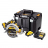 DeWALT DCS573H2T-QW kannettava käsipyörösaha