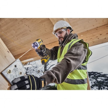 DeWALT DCF860E2T-QW akkuiskuruuvinväännin 3800 RPM musta, keltainen