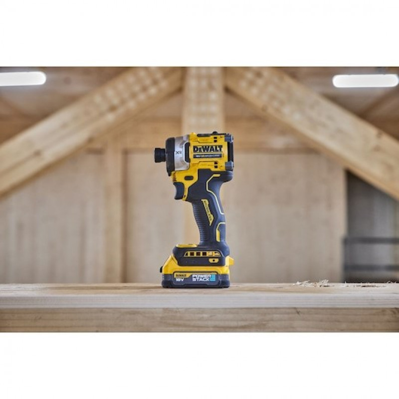 DeWALT DCF860E2T-QW akkuiskuruuvinväännin 3800 RPM musta, keltainen