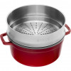 Staub La Cocotte pyöreä valurautapata 5,25 l (40510-601-0)