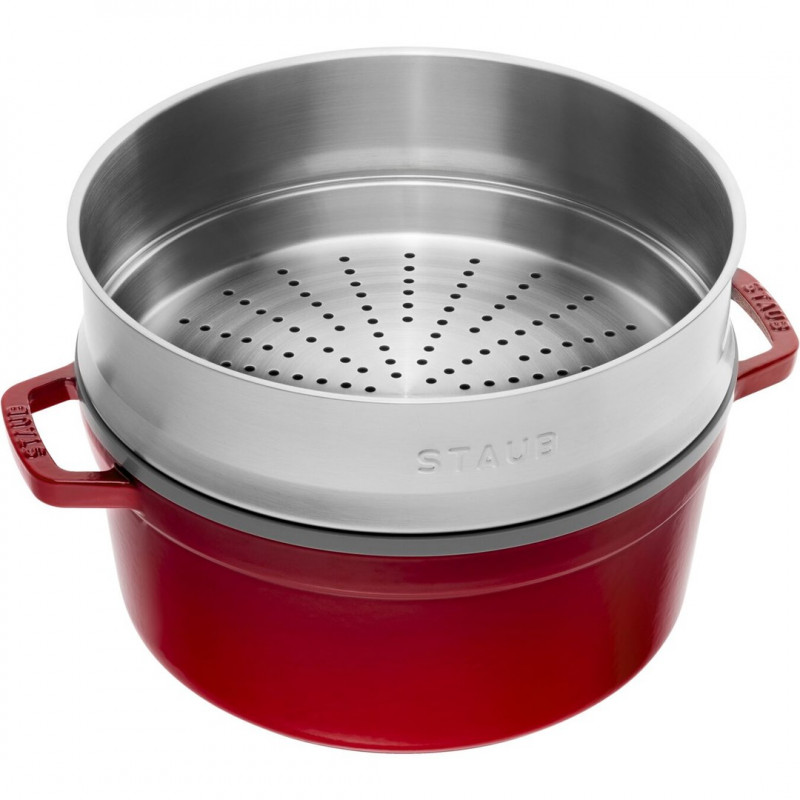 Staub La Cocotte pyöreä valurautapata 5,25 l (40510-601-0)