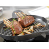 STAUB pyöreä valurautainen grillipannu kahdella kahvalla 40509-522-0 - grafiitti 26 cm