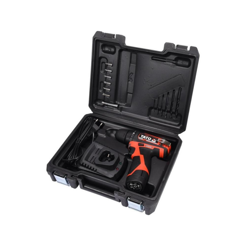YATO YT-82901 akkuporakone, 12 V, 30 Nm, 1 x 2,0 Ah Li-Ion