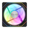 Darkflash Gauss G24 120 mm ARGB PWM kotelotuuletin, musta