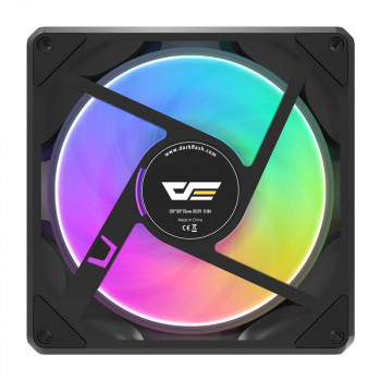 Darkflash Gauss G24 120 mm ARGB PWM kotelotuuletin, musta