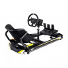 Thermaltake GK500 Go-Kart ajosimulaattori ohjaamo, musta