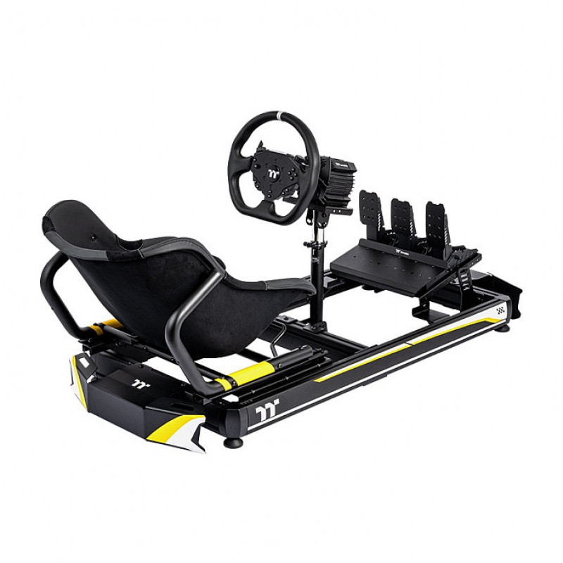 Thermaltake GK500 Go-Kart ajosimulaattori ohjaamo, musta