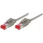 Dätwyler Cat6 S/FTP -verkkokaapeli RJ45, 5 m, harmaa