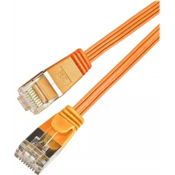 Wirewin Slim Cat6 U/FTP patch-kaapeli RJ45, 0,25 m, oranssi