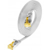Wirewin Slim Cat6a U/FTP patch-kaapeli RJ45, 0,25 m, valkoinen