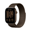 Apple Watch Series 12 GPS + Cellular 46mm Dark Bronze -alumiinikuori ja Dark Bronze Milanese Loop -ranneke - M/L