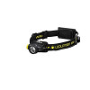 Ledlenser H5R Work -LED-taskulamppu, musta/keltainen