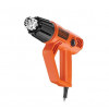 Black+Decker KX2001K kuumailmapuhallin, 2000 W, 50–450 °C / 90–600 °C
