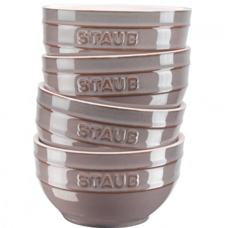 Staub pyöreä kulho 40508-152-0, 12 cm, 4 kpl:n setti