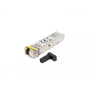 Lanberg SFP-BiDi-moduuli, jopa 3 km, 1 Gb/s, 1550/1310 nm, LC/UPC, tyyppi B (SFP1-BIDI-LU-1-03-B)