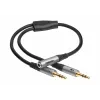 celexon Professional 2x stereo-kuulokeaudiosovitin, M/F