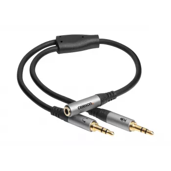 celexon Professional 2x stereo-kuulokeaudiosovitin, M/F