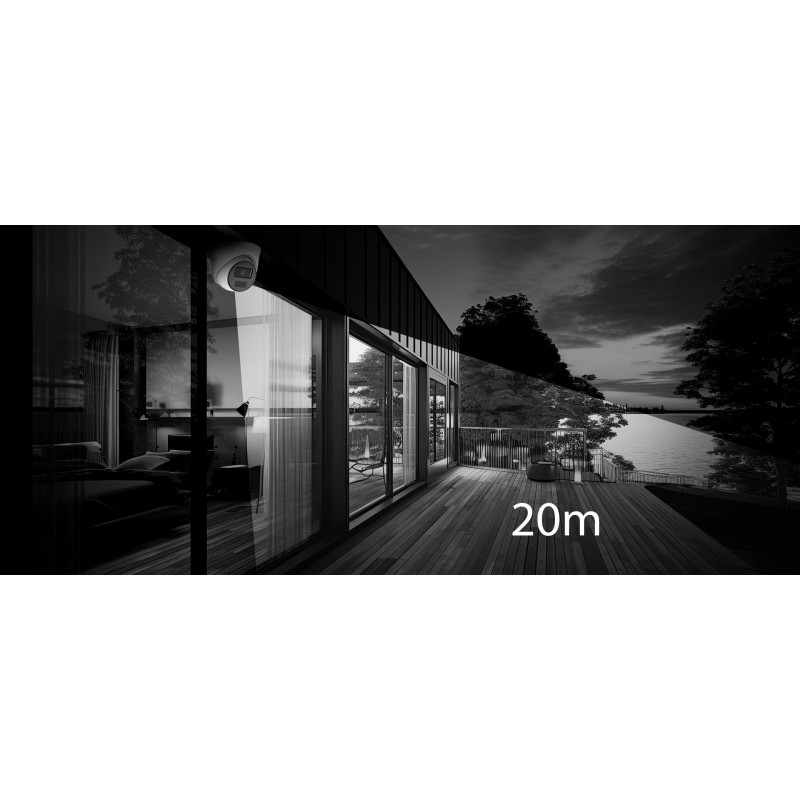 IP-kamera Hilook IPC-T241H-C Dome 4MP 2,8 mm IR20m