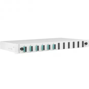 EFB Elektronik jatkettava kuitujatkosrasia SC 50/125 µm OM3, 12 pigtailia, 6 liitintä