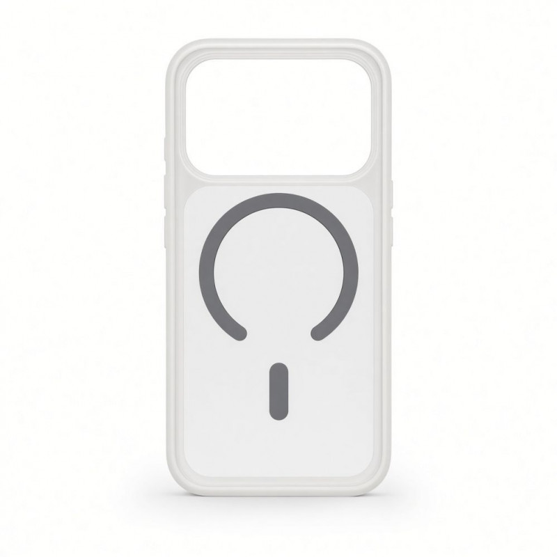Evelatus Silver-Shield Skin Feel 2-in-1 MagSafe -kuori Apple iPhone 18 Pro, matta läpinäkyvä