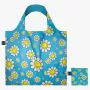 LOQI Smiley -kassi – Flowers Blue