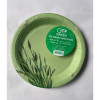 Gogreen Reed Go Green -ympäristöystävälliset pahvilautaset Ø18 cm, 10 kpl