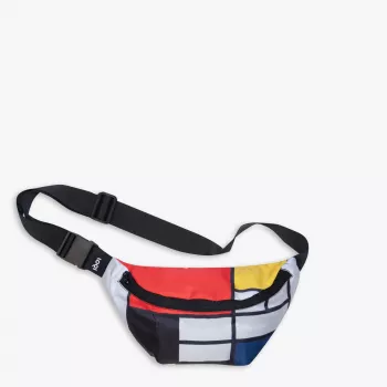 LOQI Piet Mondrian vyölaukku – Composition with Red, Yellow, Blue and Black