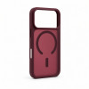 Evelatus Silver-Shield Skin Feel 2-in-1 MagSafe-yhteensopiva kuori Apple iPhone 18 Pro -puhelimelle, burgundi