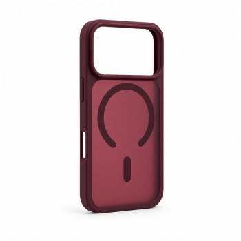 Evelatus Silver-Shield Skin Feel 2-in-1 MagSafe-yhteensopiva kuori Apple iPhone 18 Pro -puhelimelle, burgundi