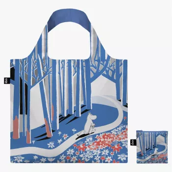 LOQI Moomin laukku – Blue Forest