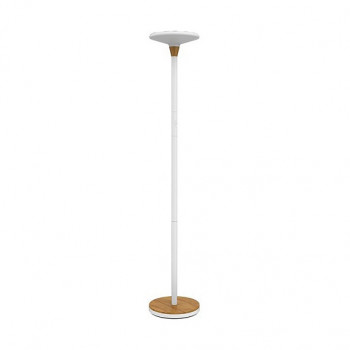 UNiLUX jalkalamppu 44,6 W valkoinen/bambu