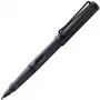 LAMY safari -mustekynä patruunalla, steel black, kärki M (1238794)