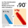 Mideer Silky Crayons täyttövärit, pehmeät ja pestävät, 12 kpl