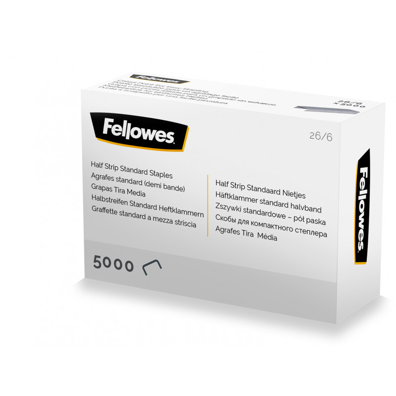 Fellowes niitit 26/6, 5000 kpl