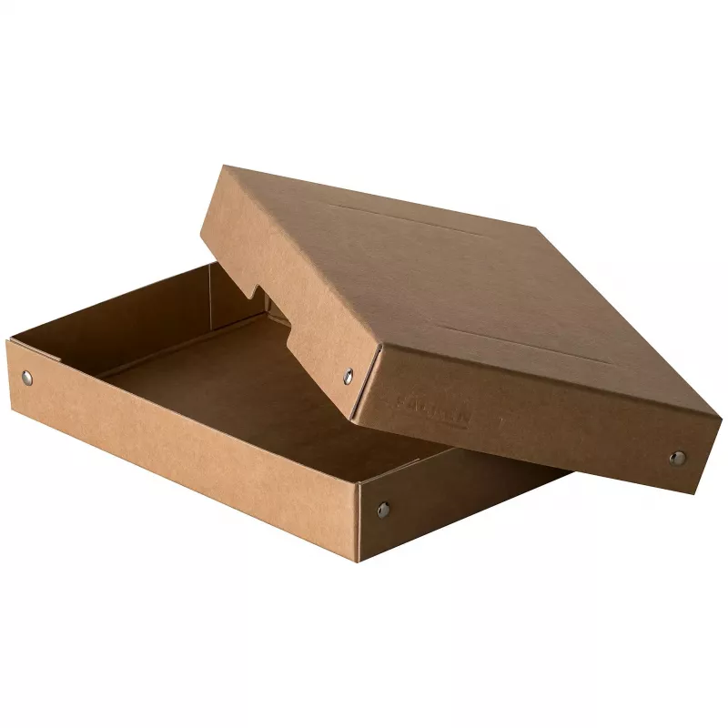 FALKEN PURE säilytyslaatikko 500 arkkia, 18 x 25 x 4 cm, ruskea