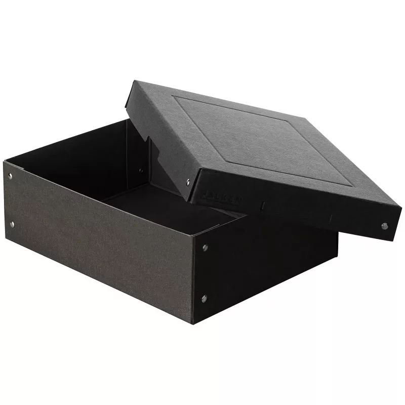 FALKEN PURE -säilytyslaatikko 7,0 l musta 24,0 x 32,0 x 10,0 cm