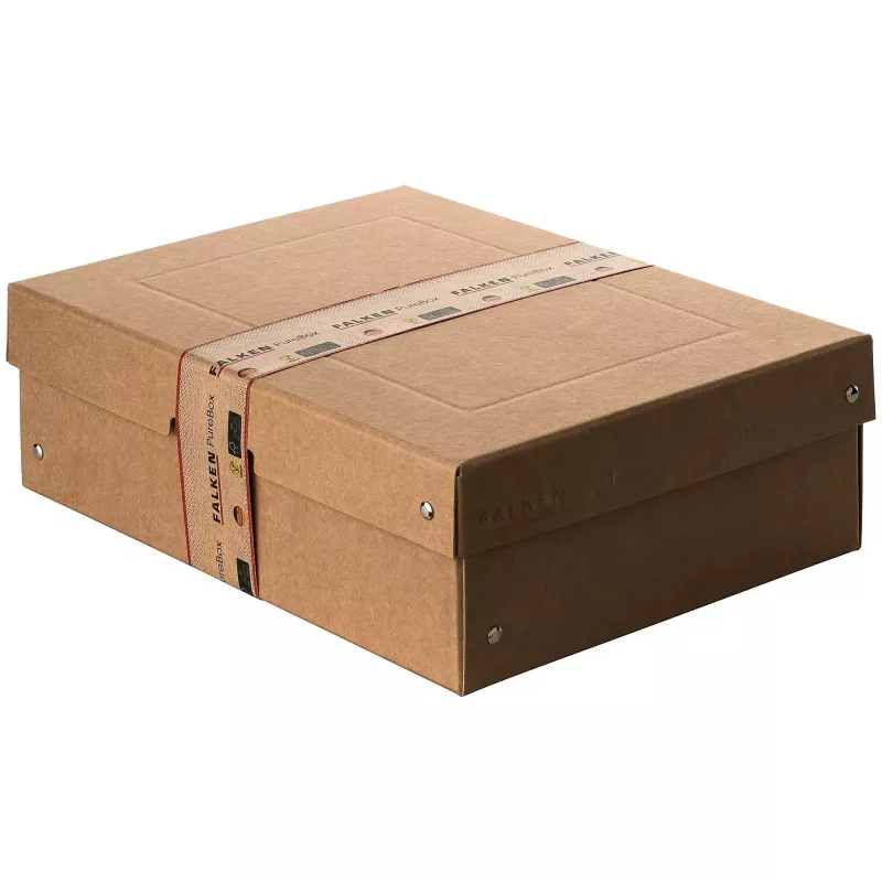 FALKEN PURE -säilytyslaatikko 7,0 l ruskea 24,0 x 32,0 x 10,0 cm