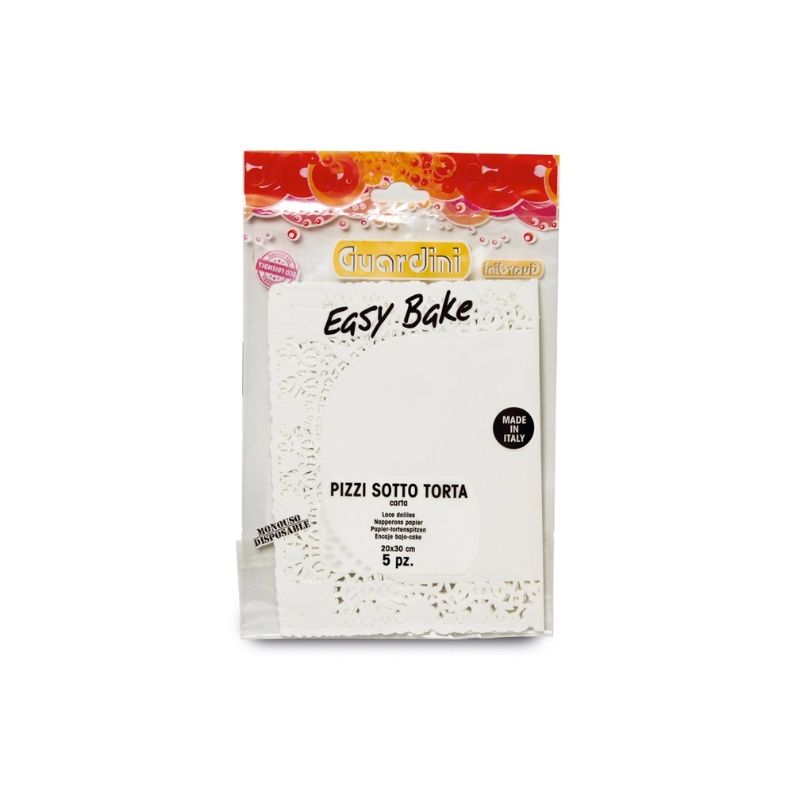 Guardini Easy Bake koristepaperialuset 30 x 40 cm, 5 kpl